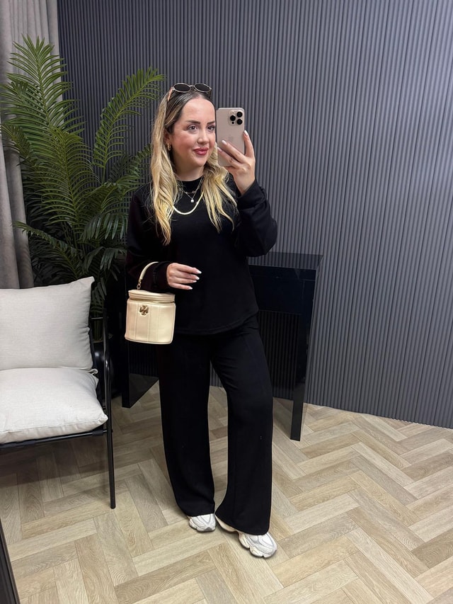 Luna Orj Marka Model Fit Takım Siyah