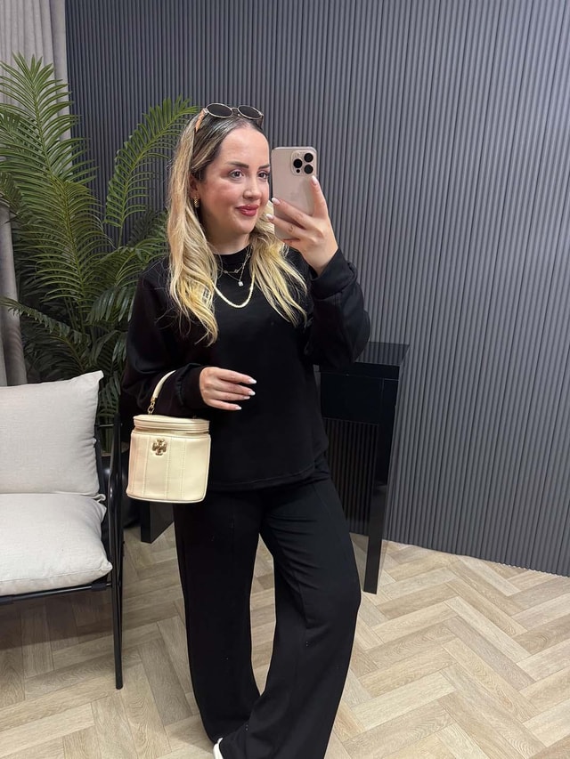 Luna Orj Marka Model Fit Takım Siyah