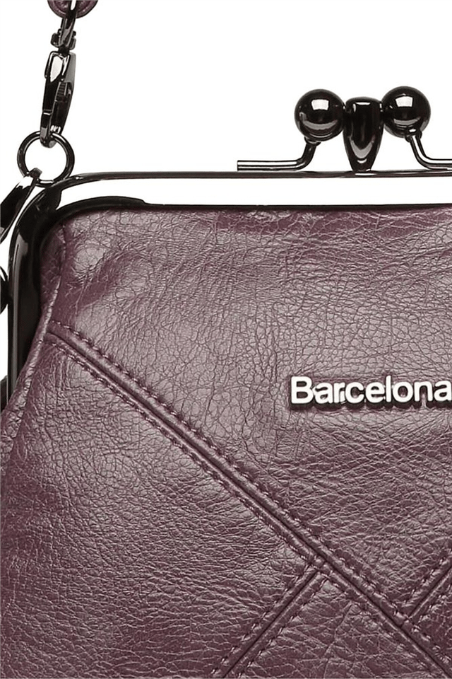 21Kbarcelona Logo Detaylı Kadın Çapraz Askılı Çanta
