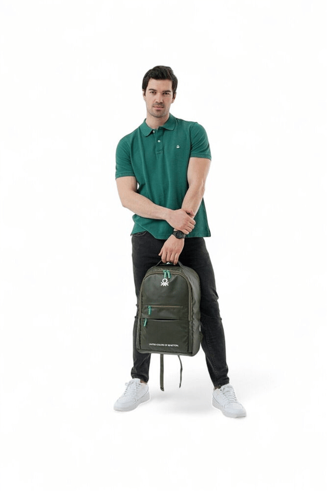 Benetton Lisanslı Unisex Okul Sırt Çantası