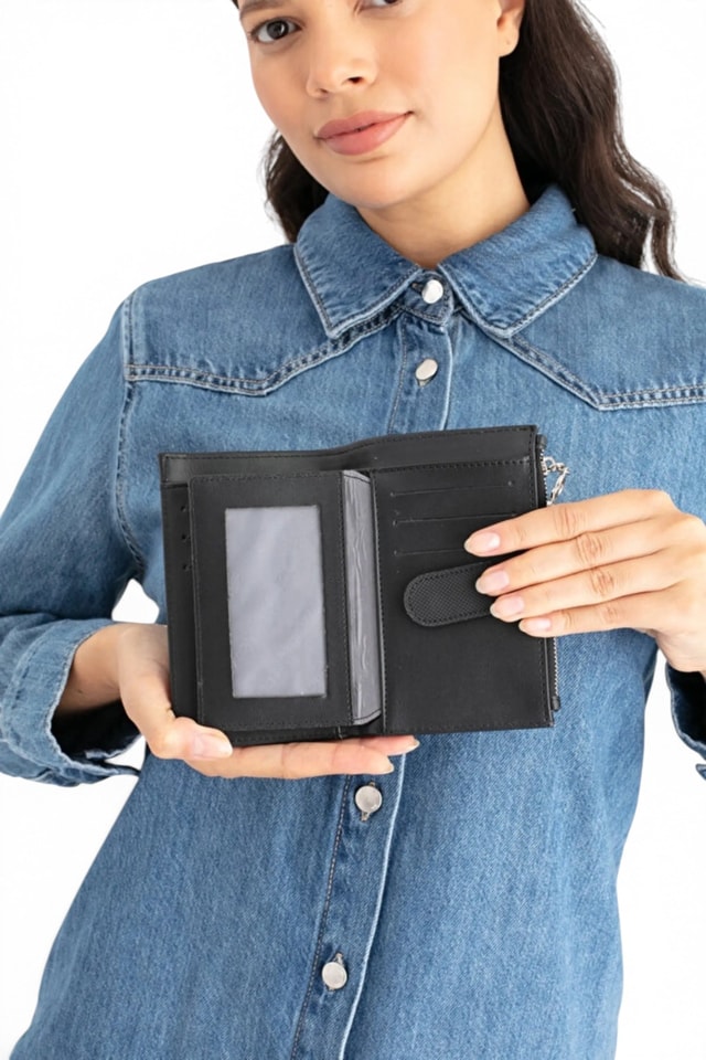 Benetton Logo Detaylı Kadın Portföy & Clutch Çanta