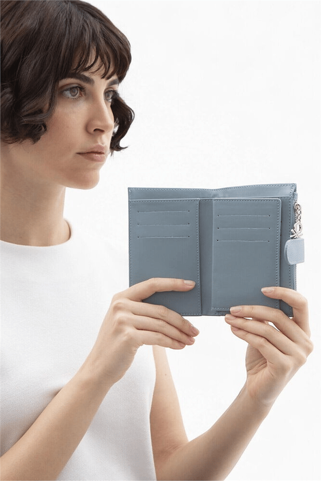 Benetton Logo Detaylı Kadın Portföy & Clutch Çanta