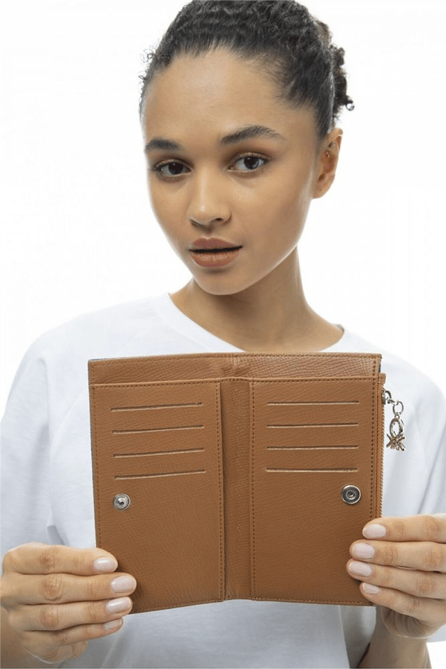 Benetton Monogram Kadın Portföy & Clutch Çanta