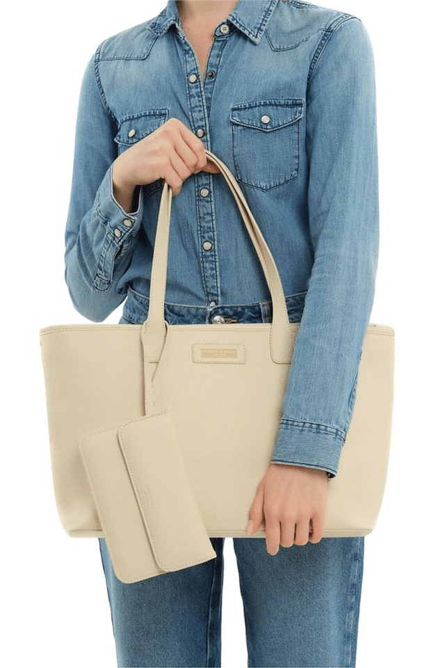 Laura Ashley Logo Detaylı Kadın Omuz Çantası
