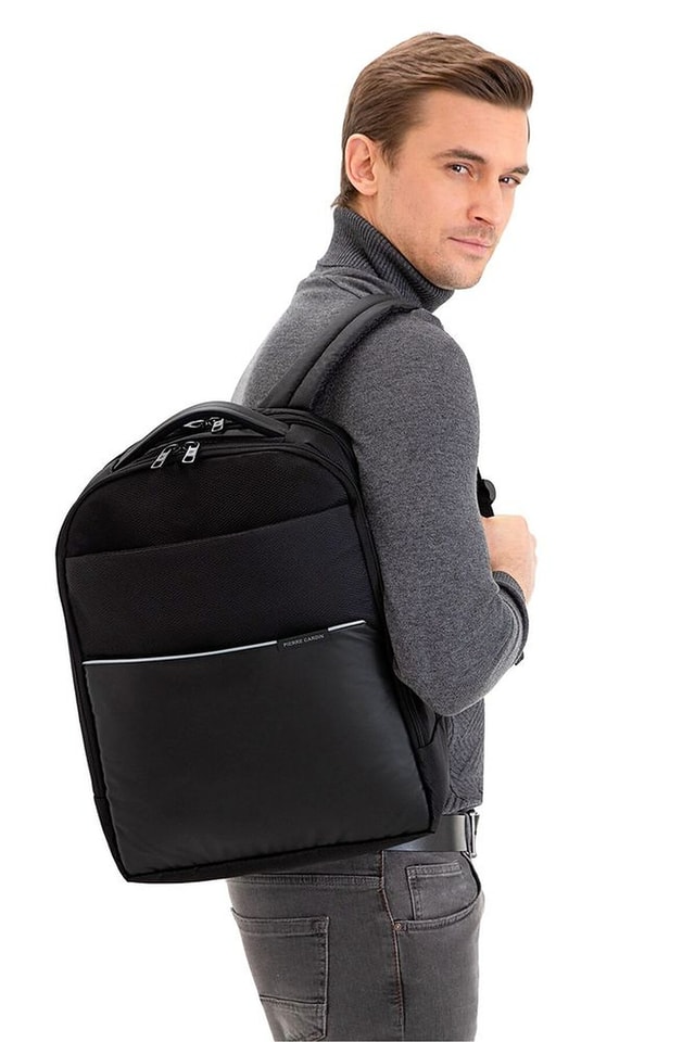 Pierre Cardin Laptop Bölmeli Erkek Sırt Çantası
