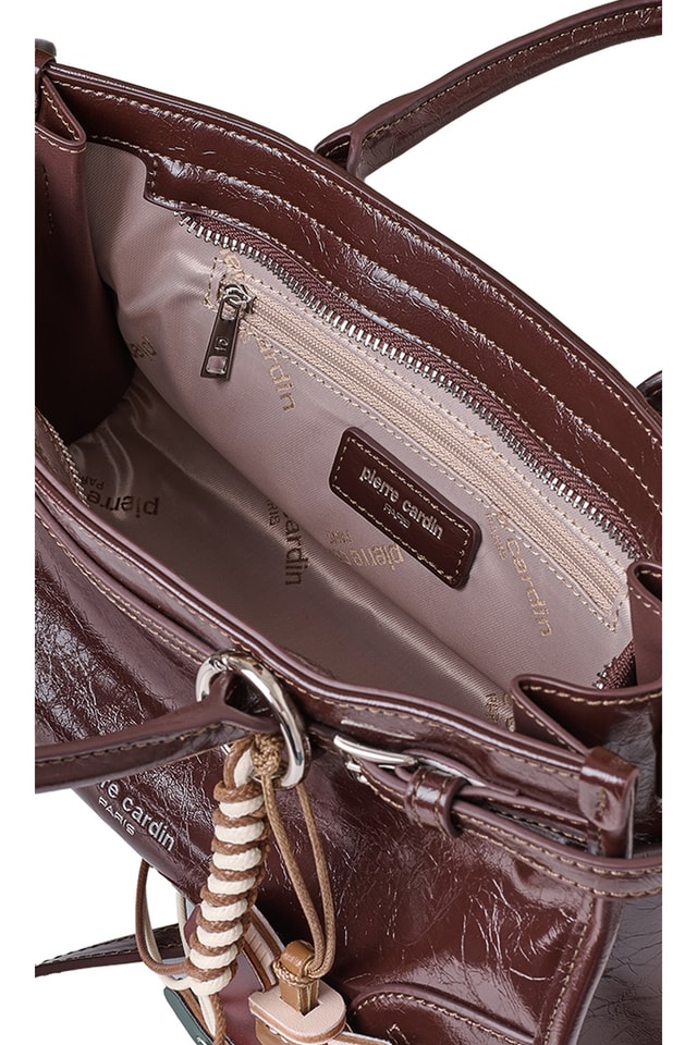 Pierre Cardin Logo Detaylı Kadın El Çantası