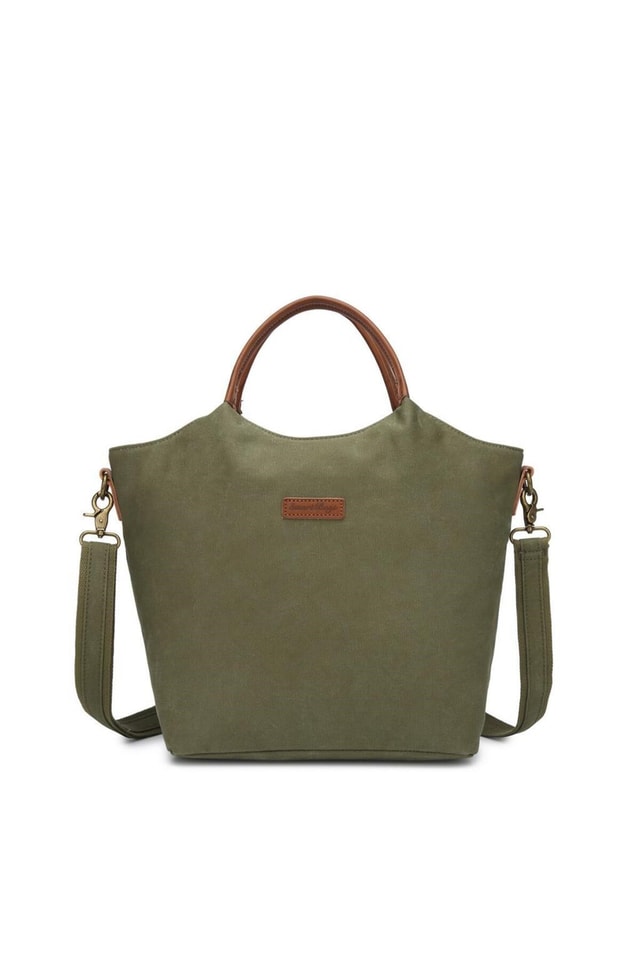 Smart Bags Kanvas Kadın Omuz Çantası