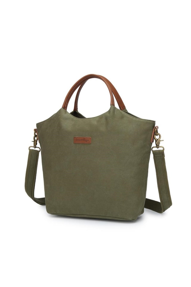 Smart Bags Kanvas Kadın Omuz Çantası