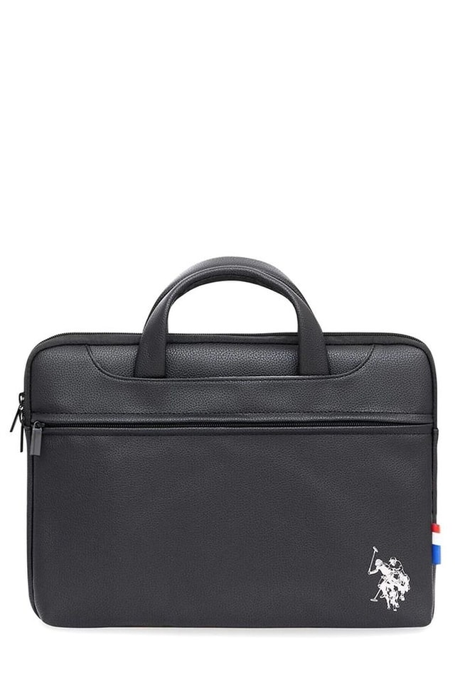 U.S. Polo Assn. Logo Detaylı Erkek Laptop & Evrak Çantası