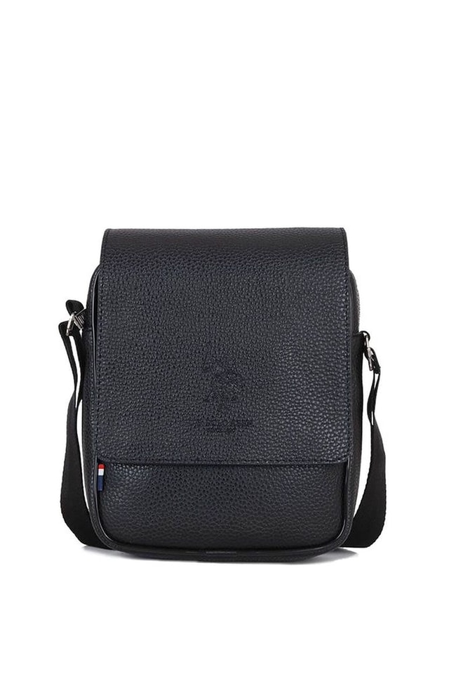 U.S. Polo Assn. Logo Detaylı Erkek Postacı Çantası