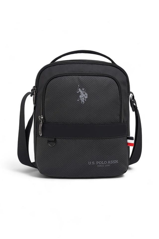 U.S. Polo Assn. Logo Detaylı Erkek Postacı Çantası