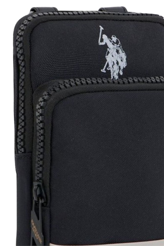 U.S. Polo Assn. Logo Detaylı Erkek Postacı Çantası