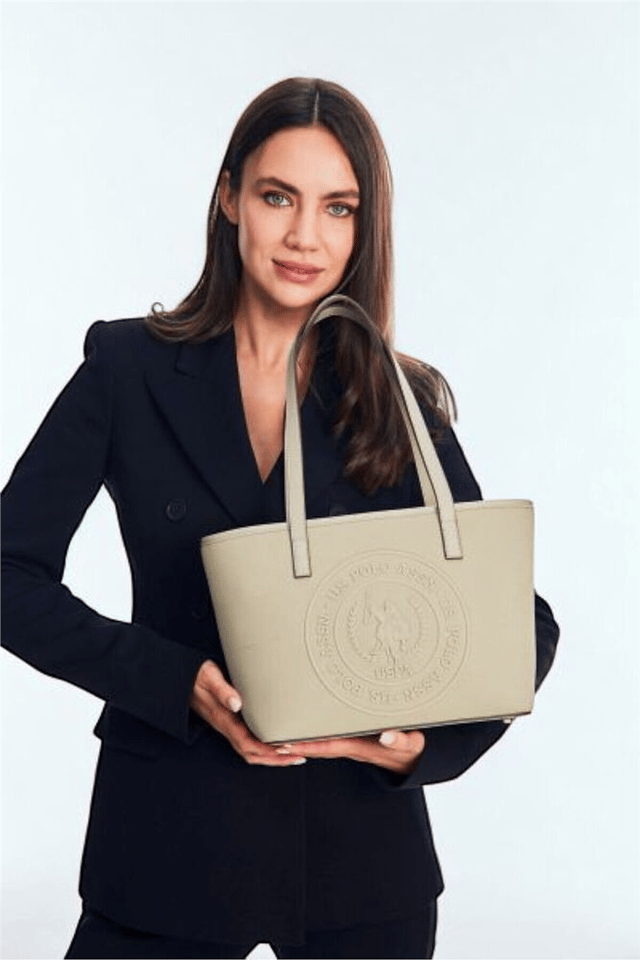 U.S. Polo Assn. Logo Detaylı Kadın Omuz Çantası