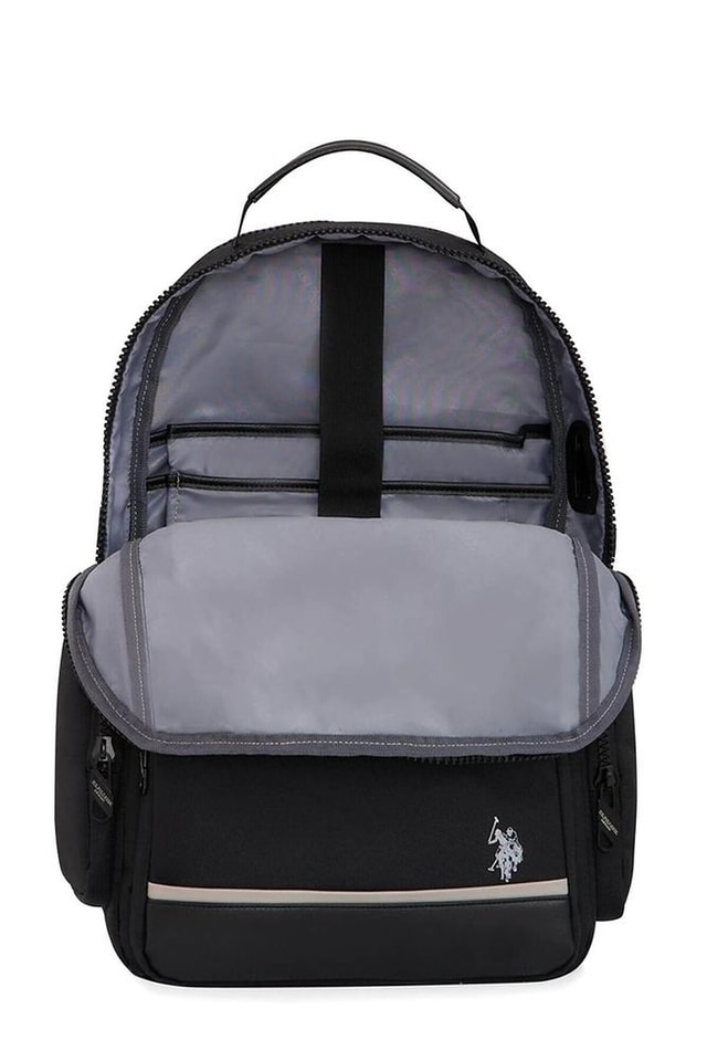 U.S. Polo Assn. Logo Detaylı Erkek Sırt Çantası