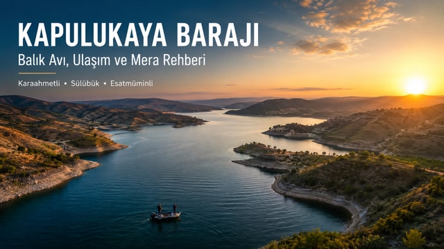 Kapulukaya Barajı Balık Avı Rehberi