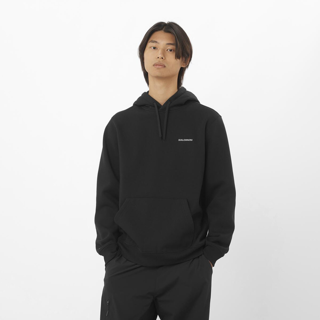 LC2523700-SALOMON LOGO HOODIE M