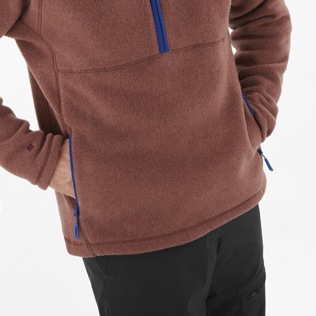 LC2284000-CHROMA FLEECE PULLOV HZ M