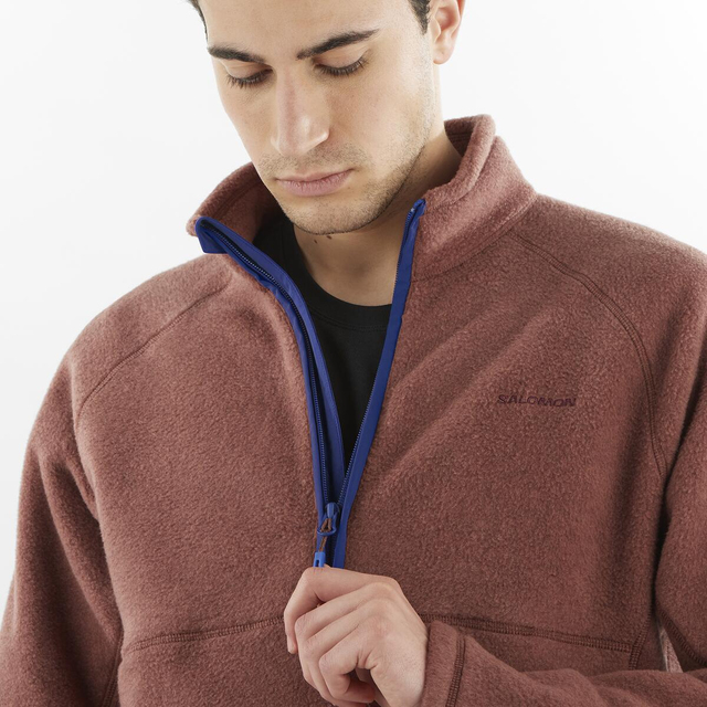 LC2284000-CHROMA FLEECE PULLOV HZ M