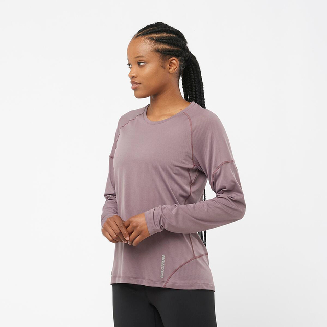 LC2130800-CROSS RUN LS TEE W