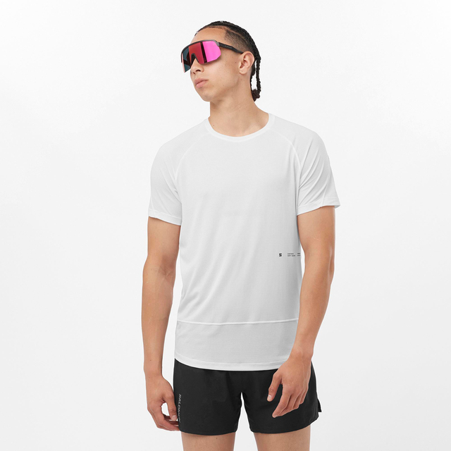 LC2195300-CROSS RUN SS TEE GFX M