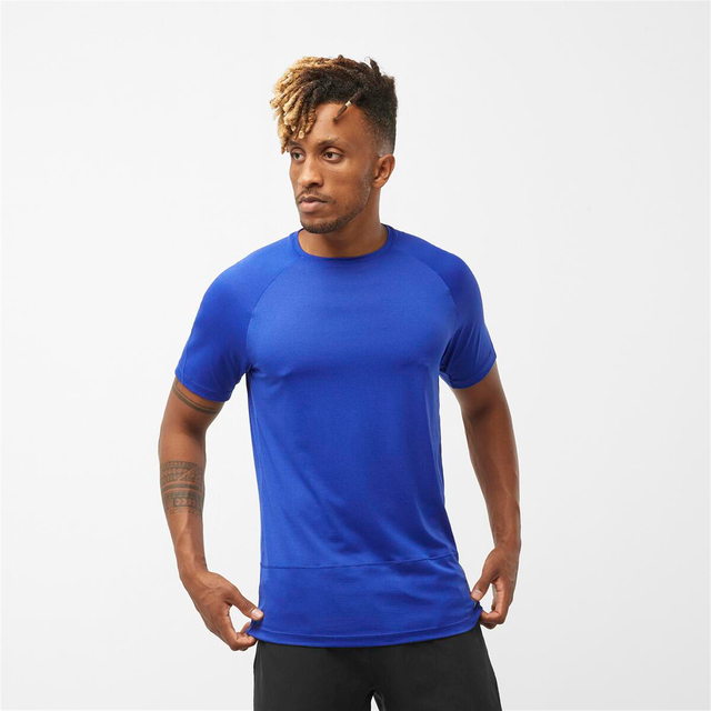 LC2050900-CROSS RUN SS TEE M