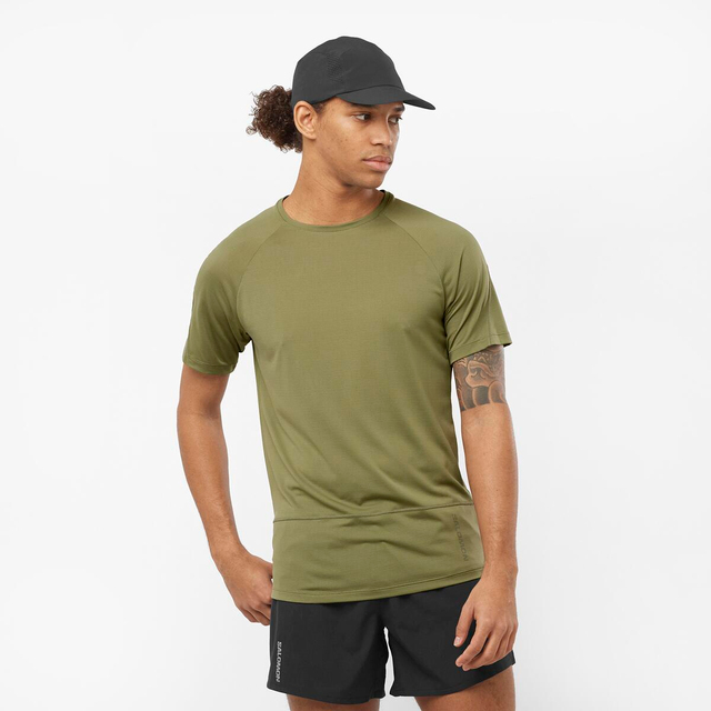 LC2138700-CROSS RUN SS TEE M