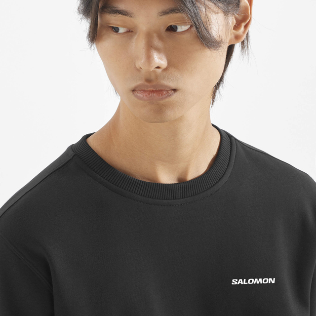 LC2521100-LOGO CREWNECK