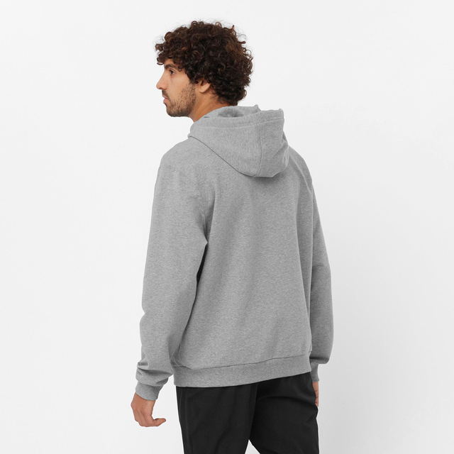 LC2219900-LOGO PULL OVER HOODY M