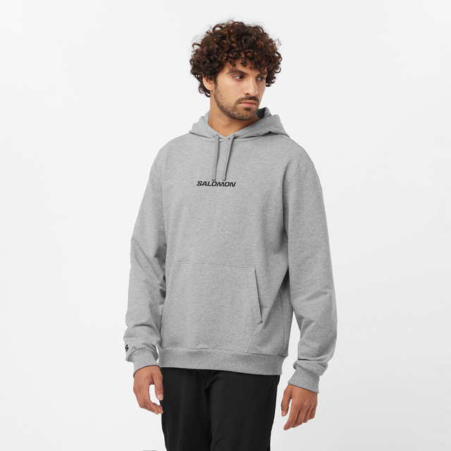 LC2219900-LOGO PULL OVER HOODY M