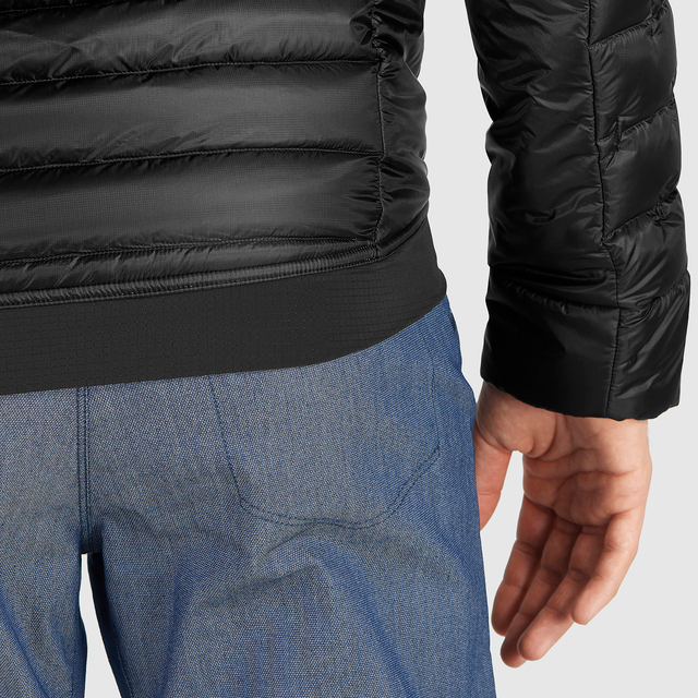 OUTLINE DOWN HOODIE M