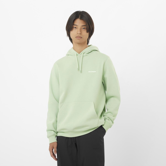 LC2524100-SALOMON LOGO HOODIE M