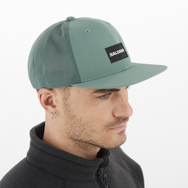 LC2357700-TRUCKER FLAT CAP