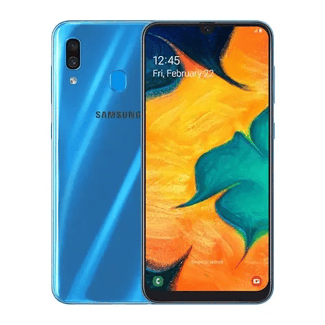 Yenilenmiş Samsung Galaxy A30 Blue 64GB B Kalite (12 Ay Garantili)