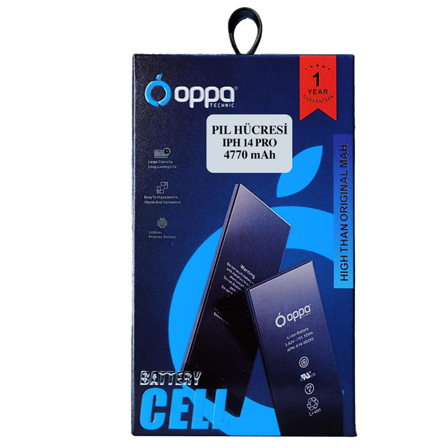 Oppa Apple iPhone 14 Pro UFX Batarya