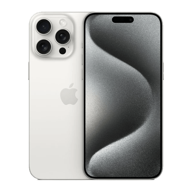 iPhone 15 Pro Max 256 GB Beyaz Titanyum (Resmi Distribütor Garantili)