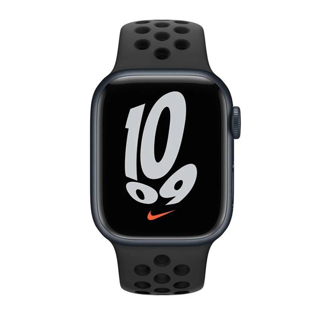 Apple Watch Nike Series 7 45MM Midnight Aluminium GPS+Cellular Teşhir (12 Ay Garantili)