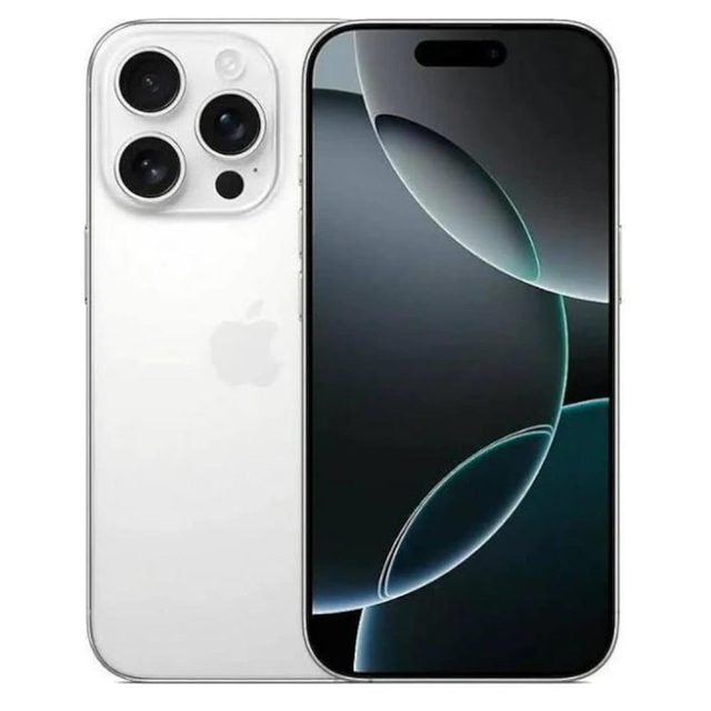 Apple Iphone 16 Pro White Tıtanıum 256GB Yenilenmiş A Kalite (12 AY GARANTILI)
