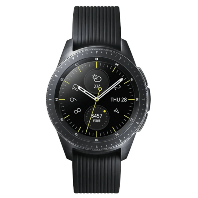 Yenilenmiş Samsung Galaxy Watch 46MM Black C Kalite (12 Ay Garantili)