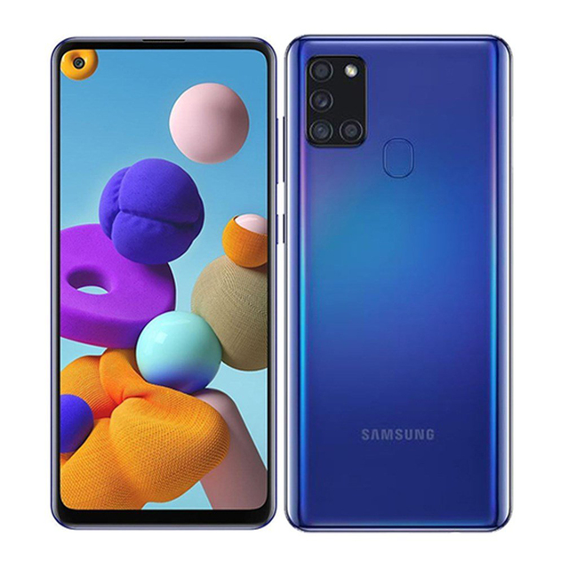 Yenilenmiş Samsung Galaxy A21S 128 GB Blue A Kalite (12 Ay Garantili)