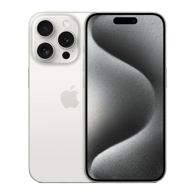iPhone 15 Pro 128 GB Beyaz Titanyum (Resmi Distribütor Garantili)