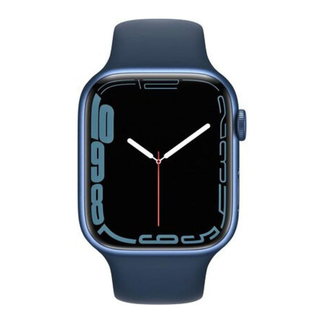 Apple Watch Nike Series 7 45MM Blue Aluminium GPS+ Cellular Teşhir (12 Ay Garantili)