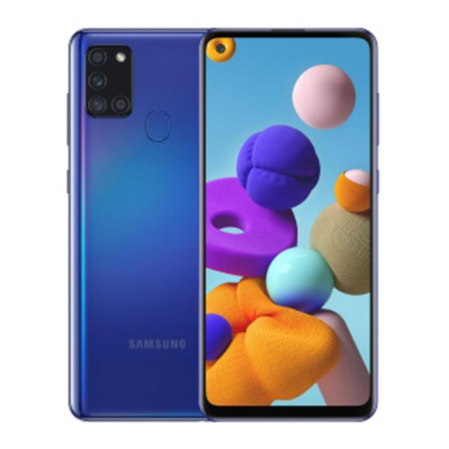 Samsung Galaxy A21S 64 GB Blue Outlet (12 Ay Garantili)