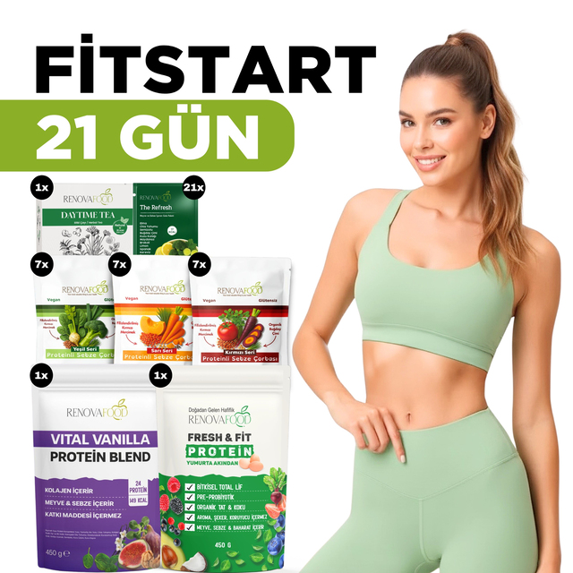 21 Günlük Planlı Hazır Öğün Paketi