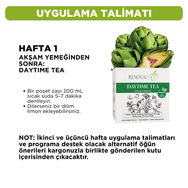 21 Günlük Planlı Hazır Öğün Paketi (2 Ana + 1 Ara Öğün İçerir)