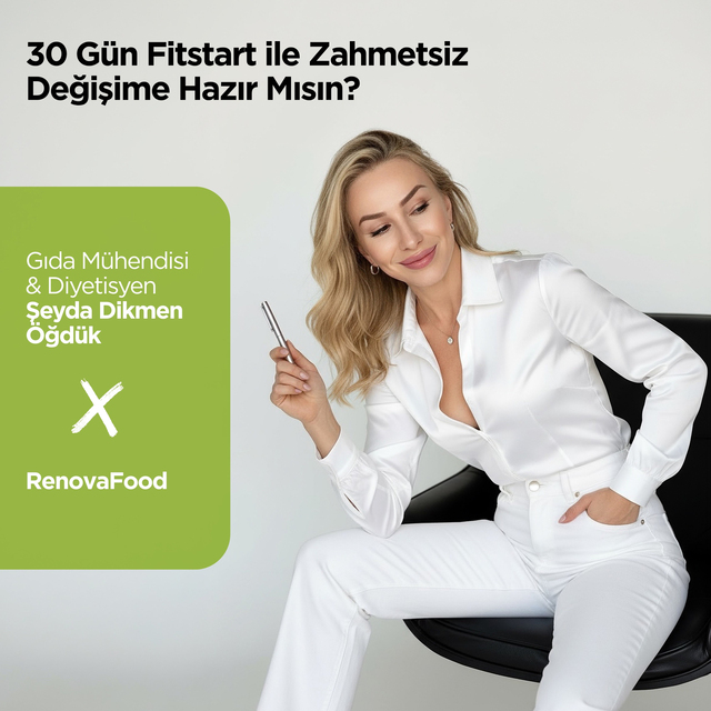 30 Günlük Planlı Hazır Öğün Paketi (Günde 1 Öğün Kolaylığı)