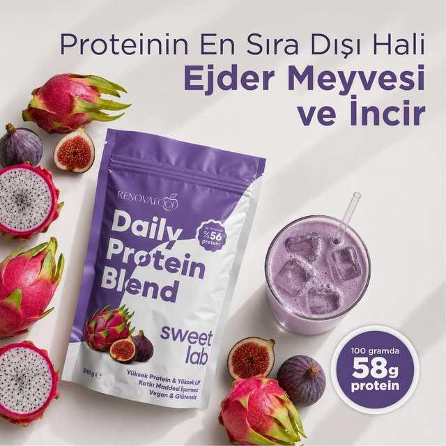 Sweet Lab Bitkisel Protein Karışımı