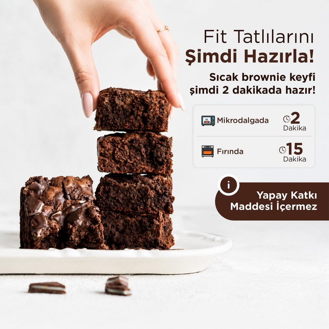 Yüksek Proteinli Hızlı Kek Karışımı