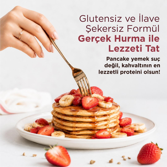 Yüksek Proteinli Pankek Karışımı