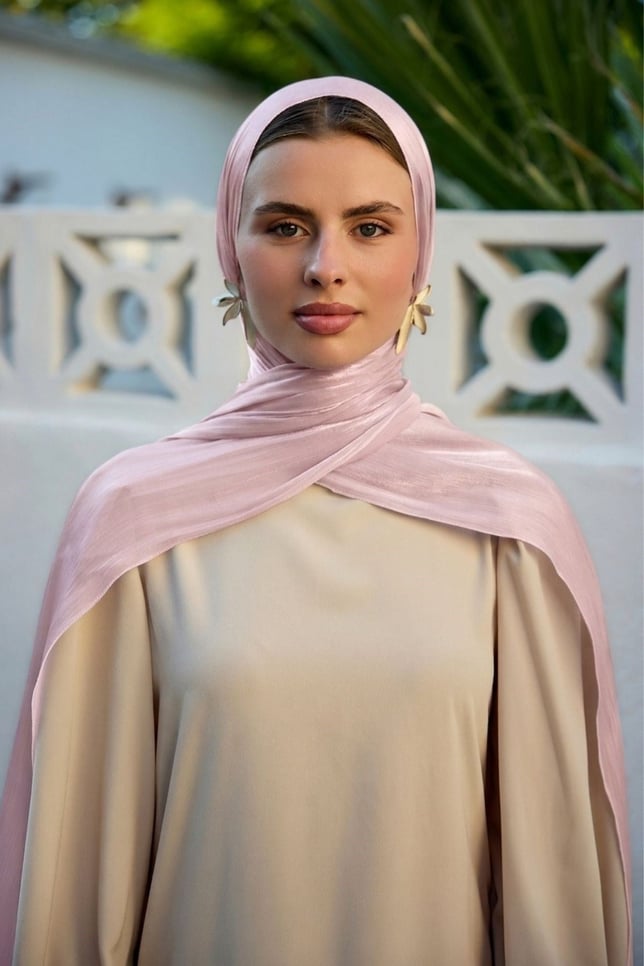 Toz Pembe Janjan Şal