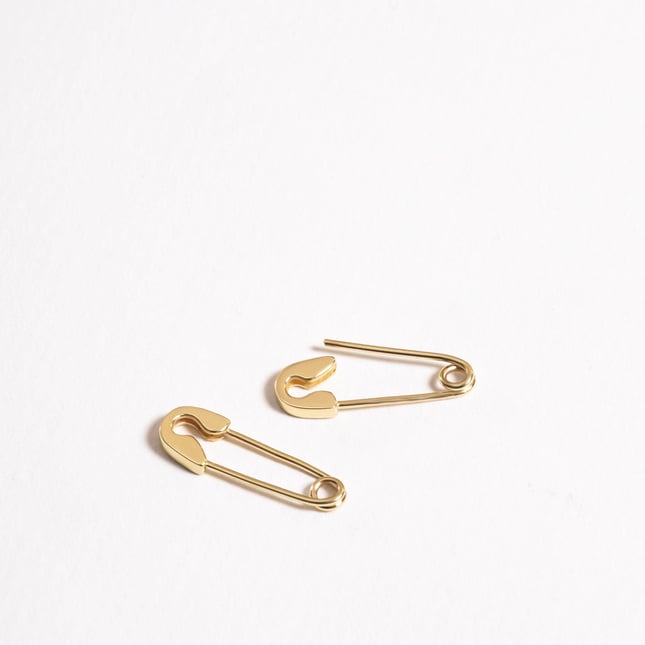 Hoop Solid Gold Earring